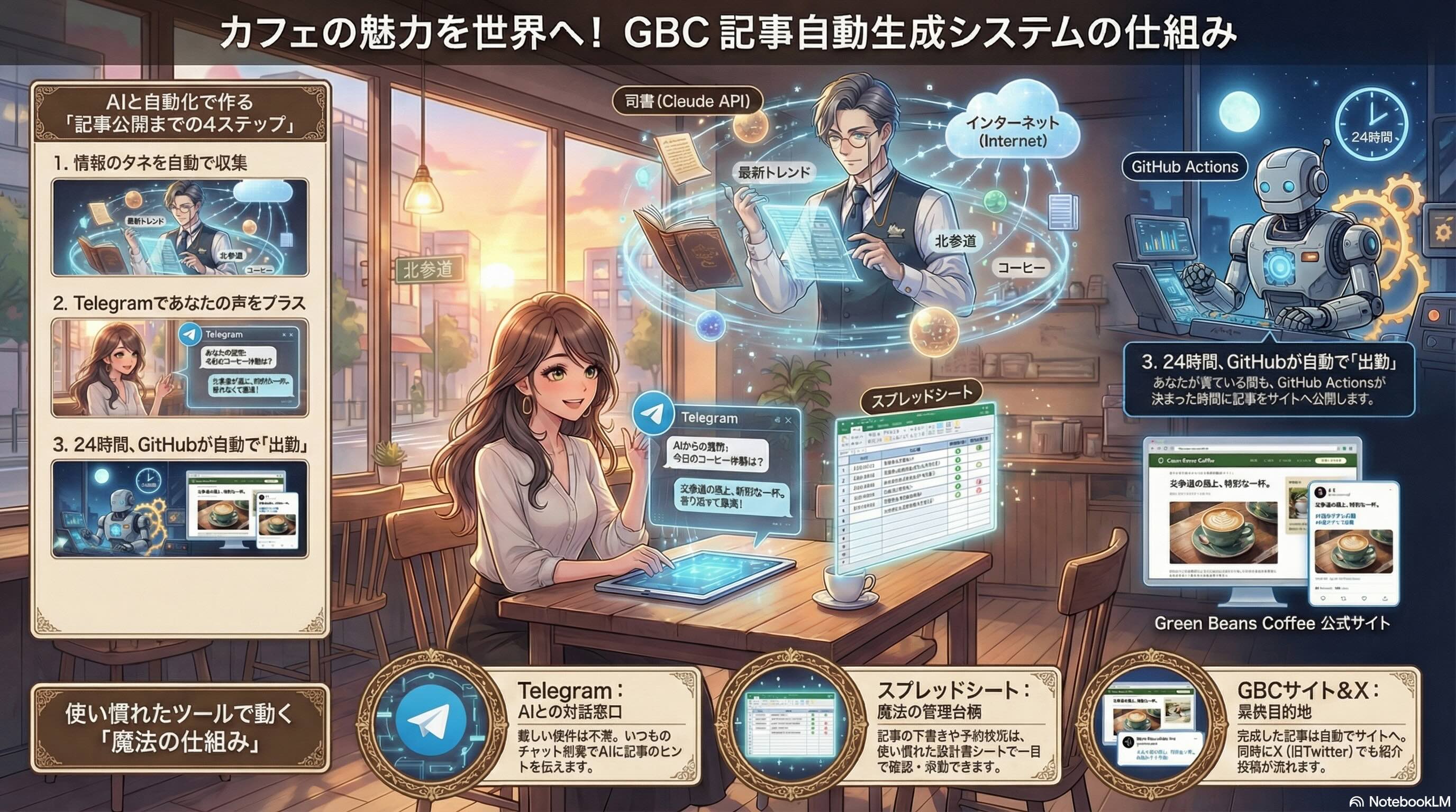 GBC Article Factory — カフェメディアの完全自動運営システム