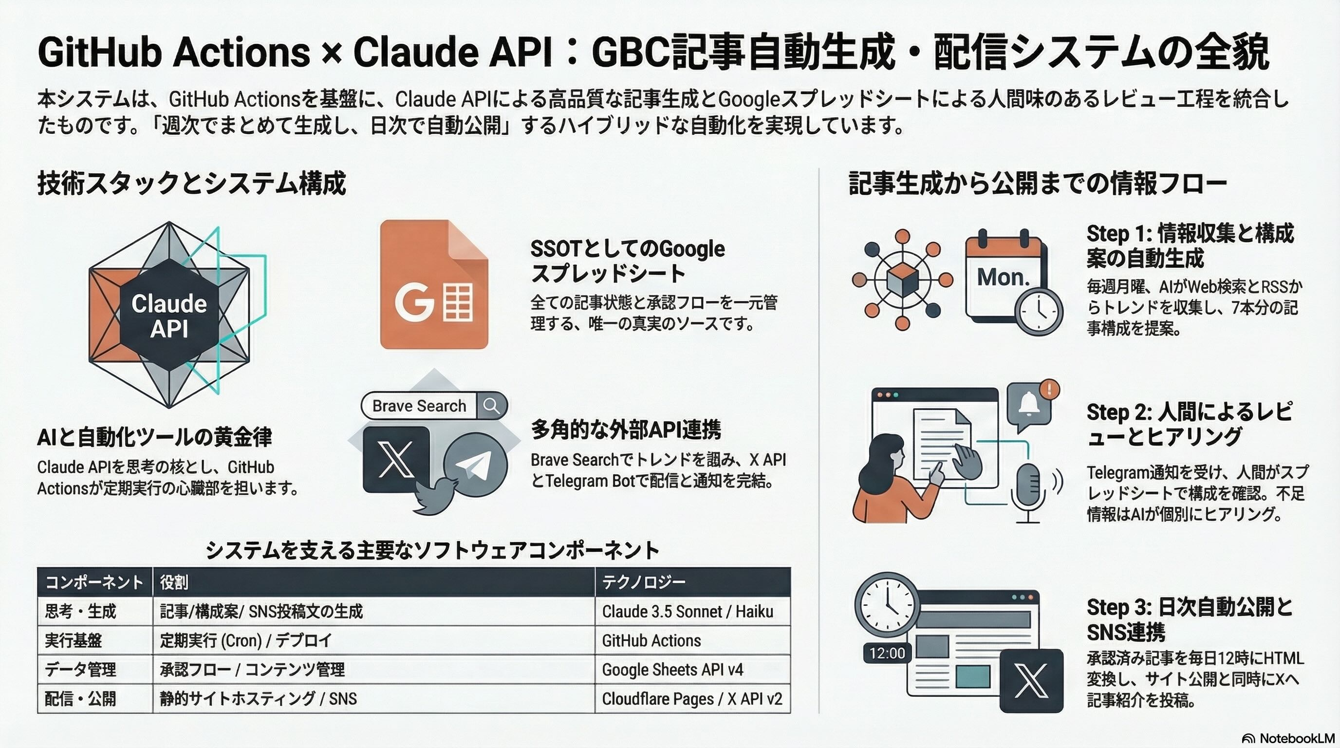 GBC Article Factory — カフェメディアの完全自動運営システム システム構成